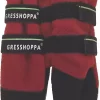 Gresshoppa Fleecesokk Plomme str S 4pk