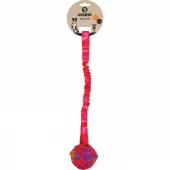 OZAMI PLAY-N-TUG BALL WITH CRINKLE PINKCAMMO 50CM