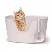 Catit LOO Kattebakke m/spade. Hvit