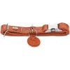 Halsbånd Aalborg Alu-Strong 45-65/XL Cowleather orange