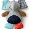 Hundeleke, lappeteppe, elefant 18 cm