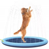 DOG SPLASH POOL 150CM BLÅ