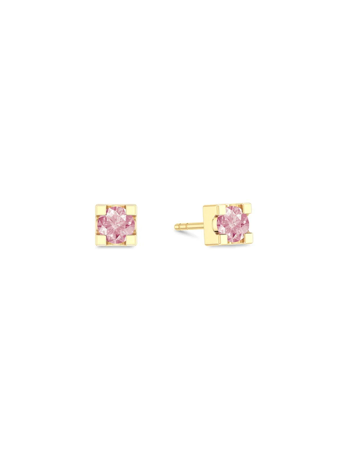 Glace Large Earstuds Gold - Idfine