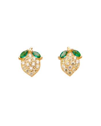 Lemon Crystal Stud - Pico
