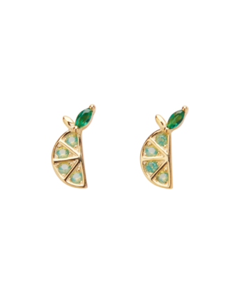 Lime Crystal Stud - Pico