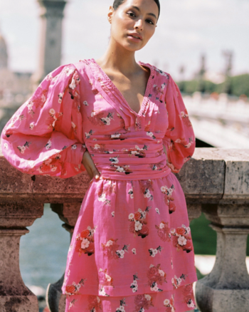 Inana Dress Pink - Lovelolita