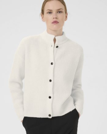 Alpha Short Cardigan Ivory - Gestuz