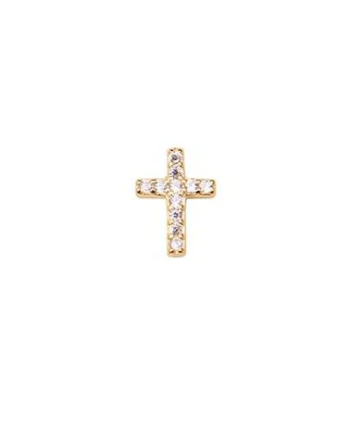 Cross Crystal Stud 1stk - Pico