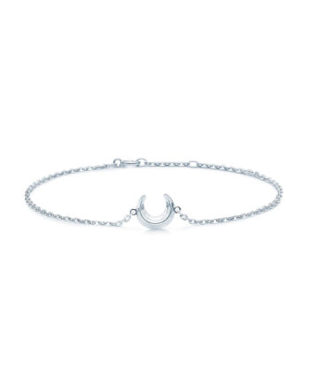 Cresent Moon Bracelet Silver - Idfine