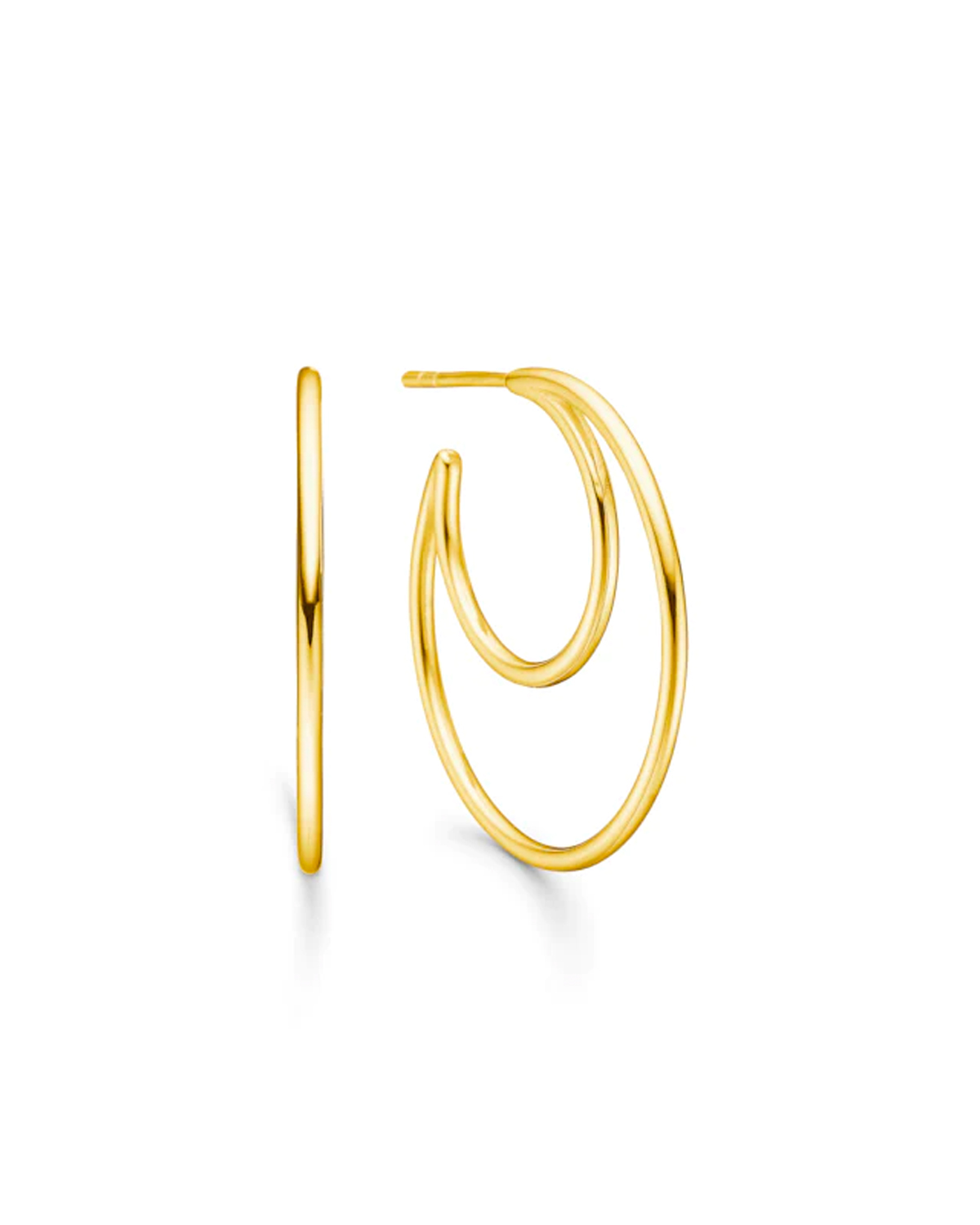 Sphere Hoops Gold - Idfine