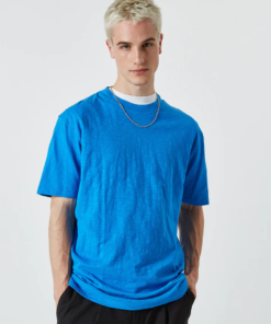 Heon T-shirt Blue - Minimum