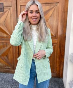 Leonora Blazer Pistachio - Urban Pioneers