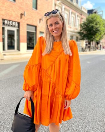Hesla Dress Orange - Gestuz
