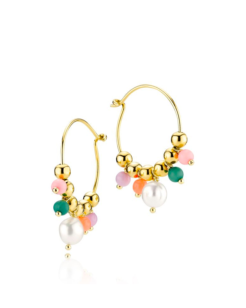 Pearl Earrings Multicolor - Krab x Sistie