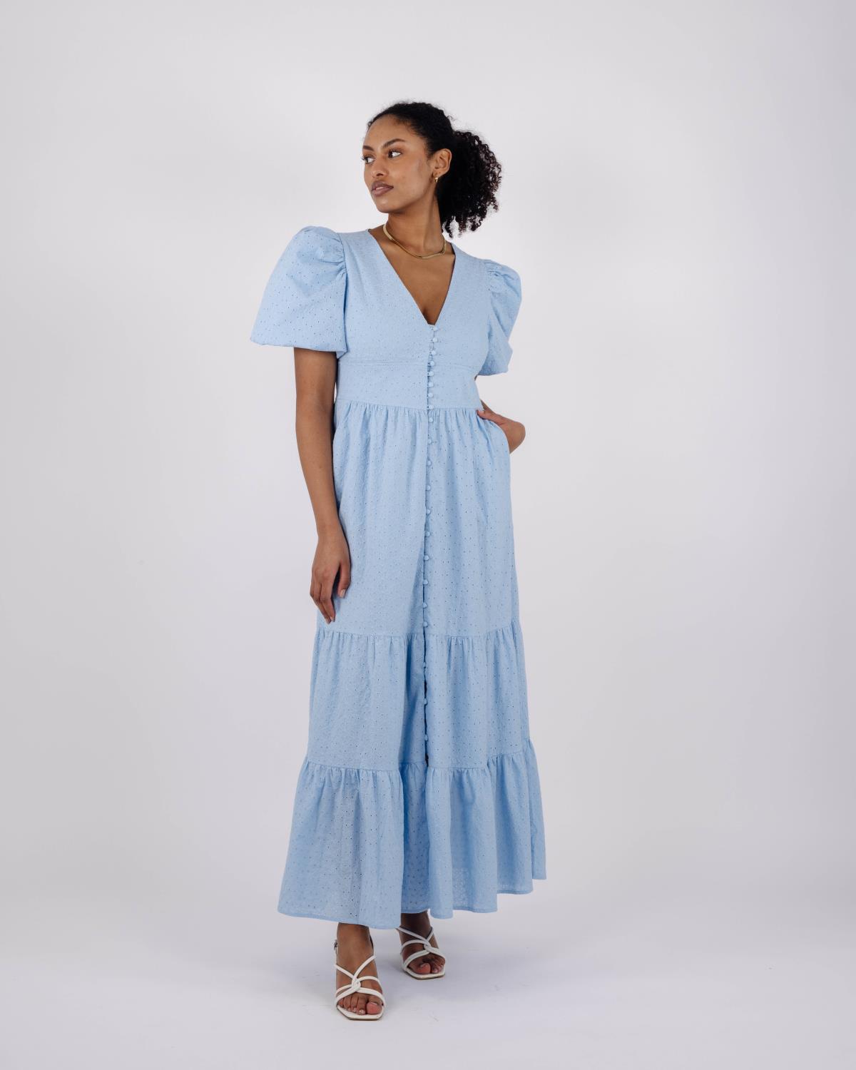 Adelina Dress Blue - Urban Pioneers