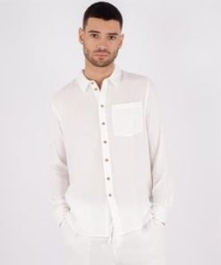 Clive Shirt White - Urban Pioneers