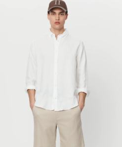 Kristian Linen Shirt Hvit - Les Deux