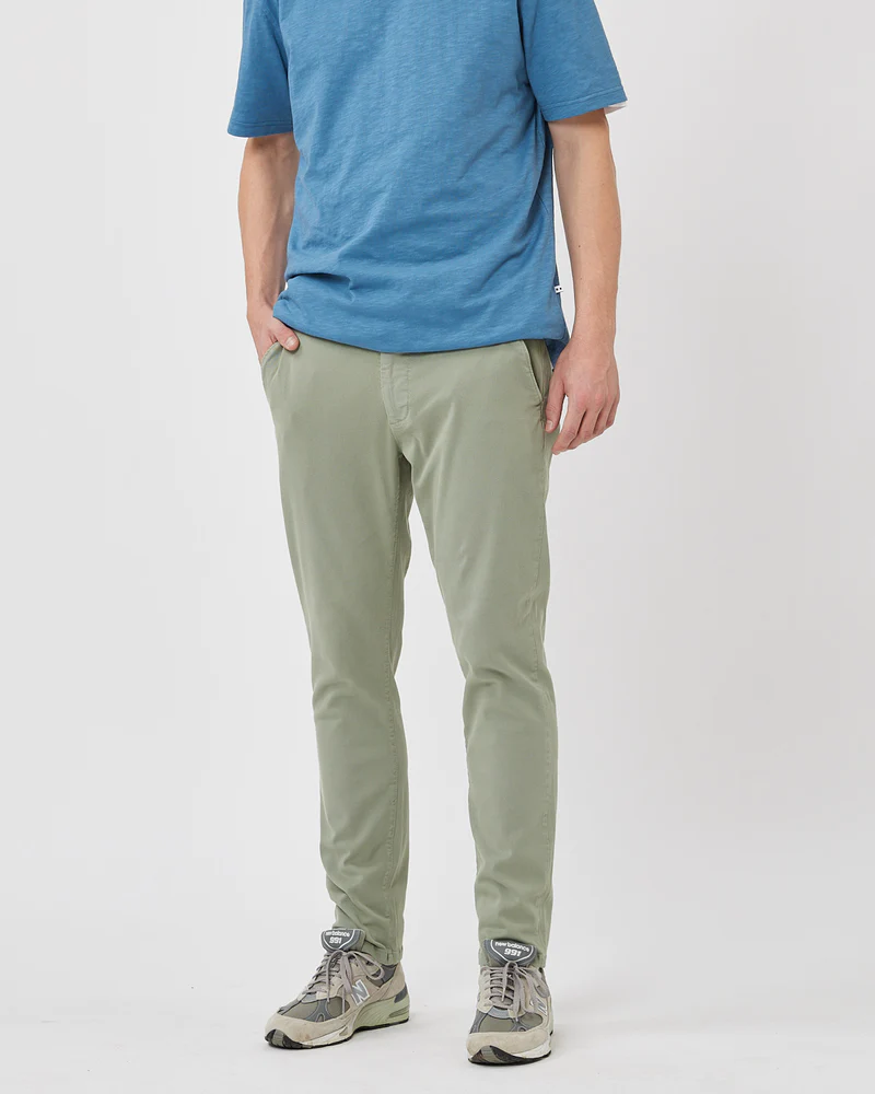 Lavis Chino Pants Light Green - Minimum