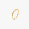 Pave Champagne Ring Gold - Philippa Studios