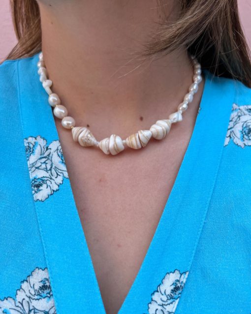 Kora Necklace Pearl/Shell - Sistie