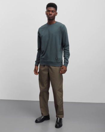Terry Asker Sweat Darkest Spruce - Mads Nørgaard