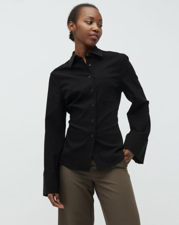 Leonara Chrisosto Blouse Black - Mbym