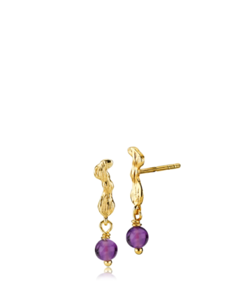 Lærke x Sistie Amethyst Earrings - Sistie