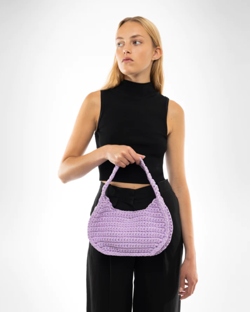 Sand Crochet Blush Purple - Hvisk