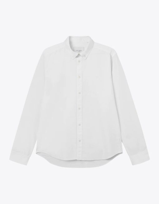 Kristian Oxford Shirt White - Les Deux