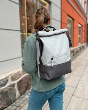 Trail Rolltop Backpack W3 Ash - Rains