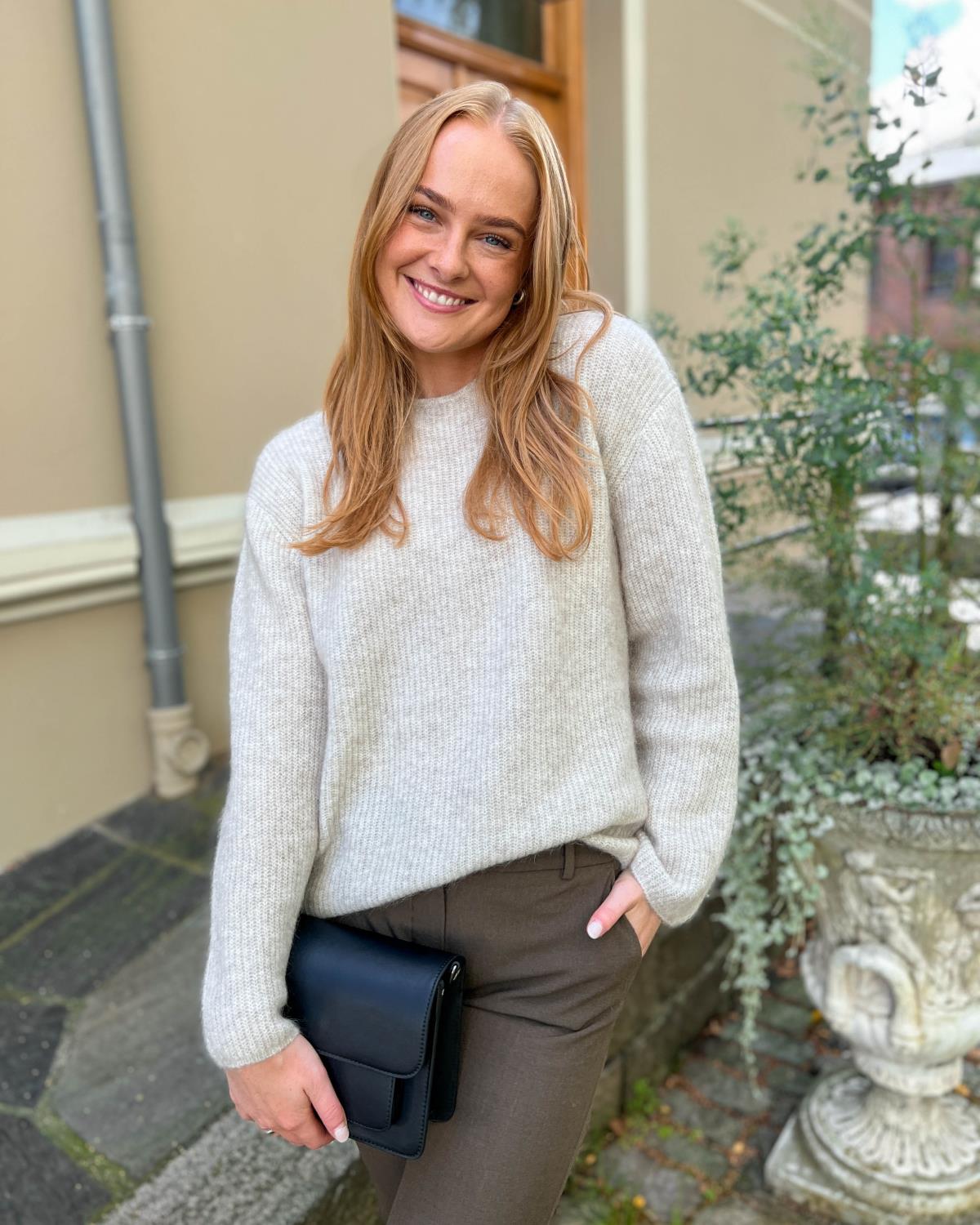 Calaha Knit Lys Grå - Minimum