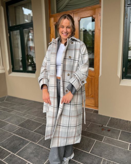 Lissu Coat Pine Bark - Minimum