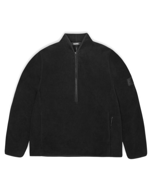 Fleece Pullover Black - Rains