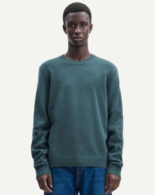Sylli Crew Neck Dark Green - Samsøe Samsøe