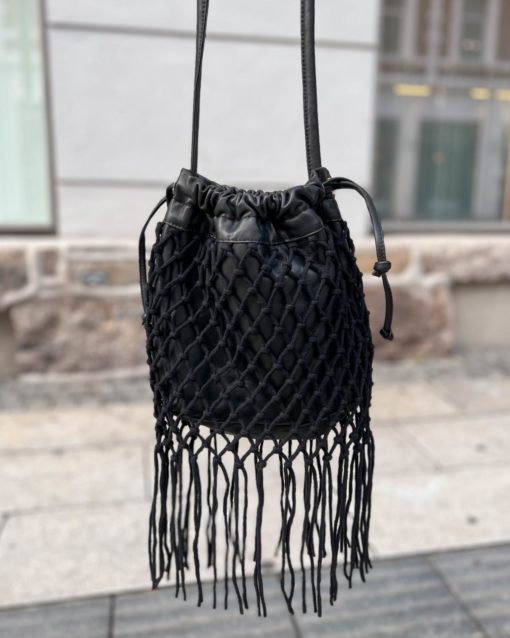 Dea Frill Bag Black - Gestuz