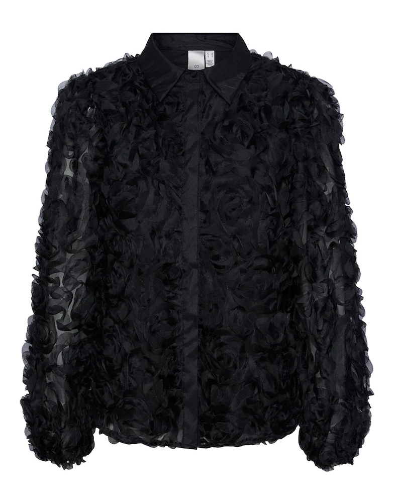 Yasroso Shirt Black - Yas