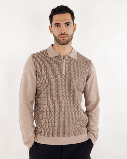 Balin Half-Zip Sand - Urban Pioneers