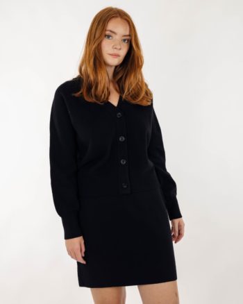 Emmy Cardigan Black - Urban Pioneers