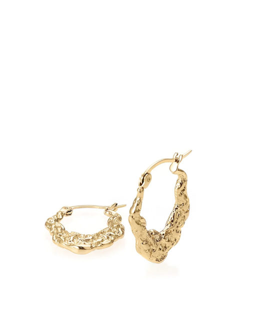 Earrings Medium Gold - Xenia x Sistie 2nd