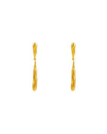 Organic Droplet Earrings - Orelia