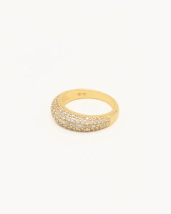 Slim Dome Ring Gold - Who Is She