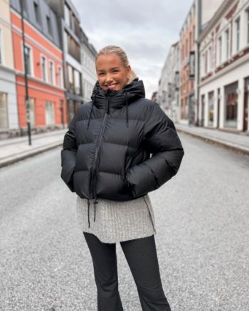 Alta Puffer Jacket Black - Rains