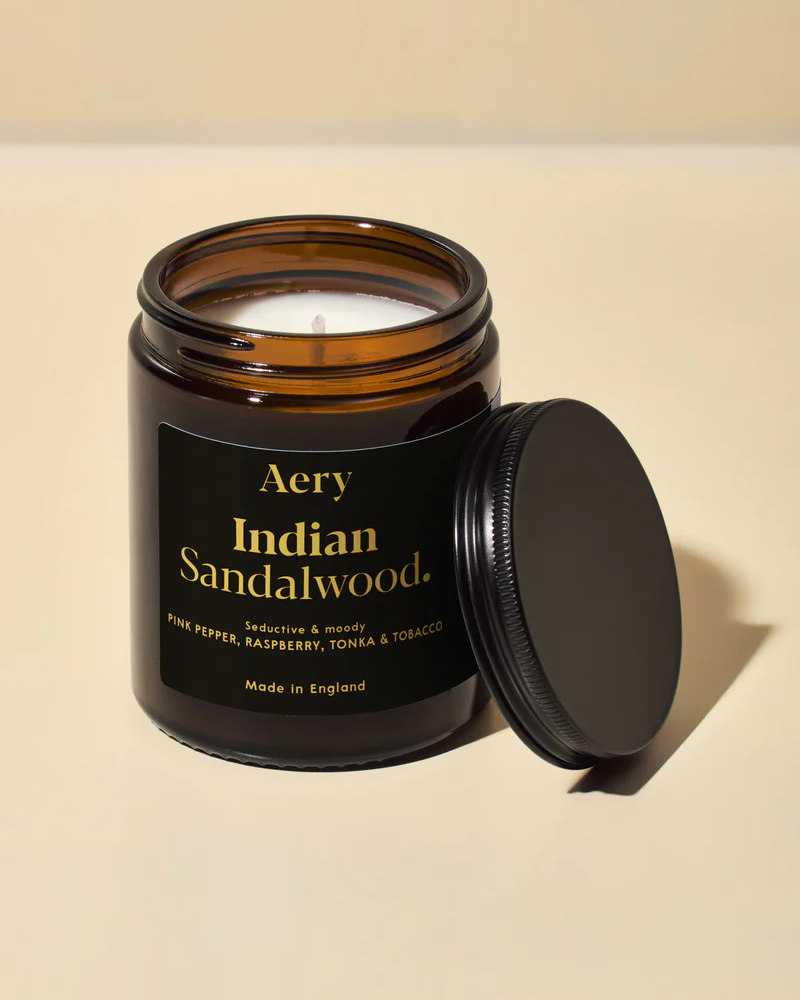 Indian Sandalwood 140G Candle - Aery