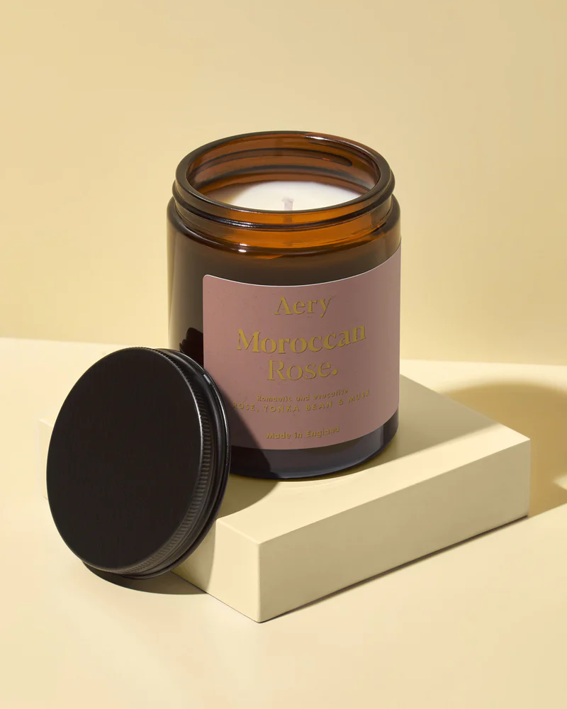 Moroccan Rose 140G Candle - Aery