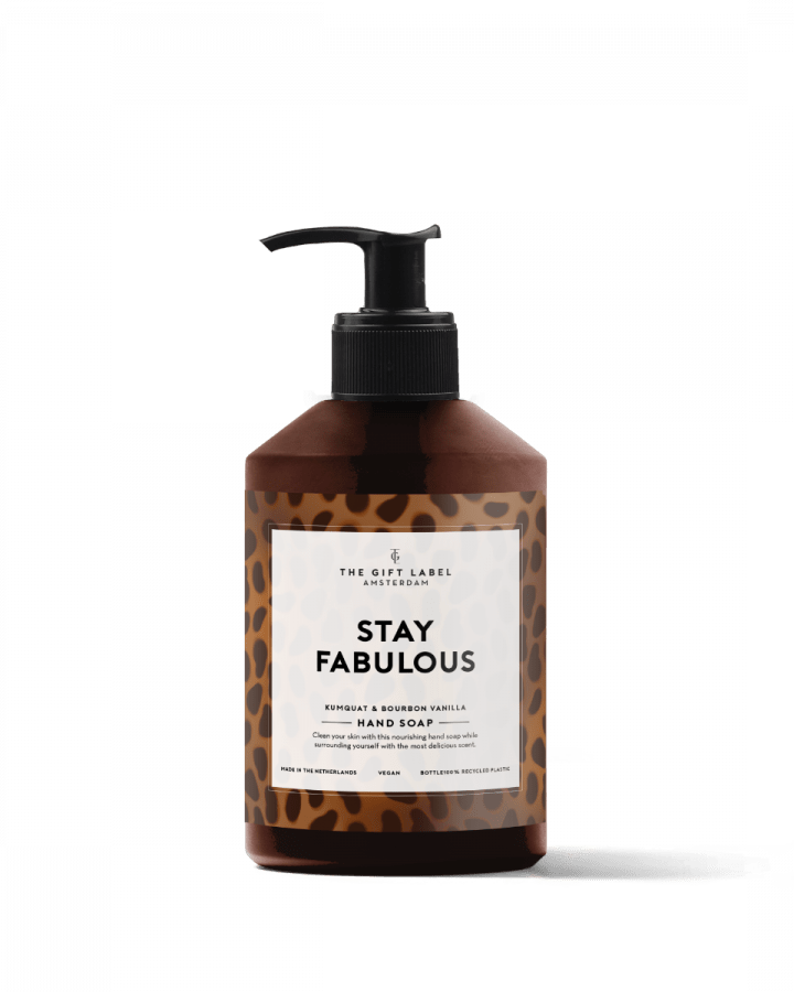 Hand Soap Stay Fabulous - The Gift Label