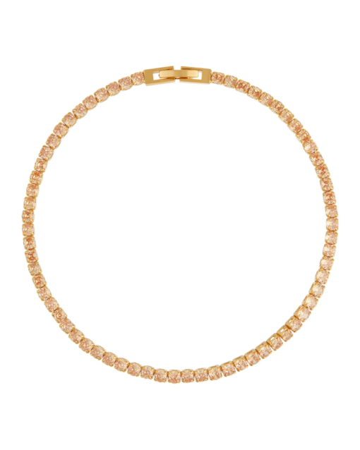 Champagne Tennis Bracelet - Orelia