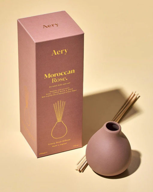 Marocan Rose 200ml Ceramic Diffuser - Aery