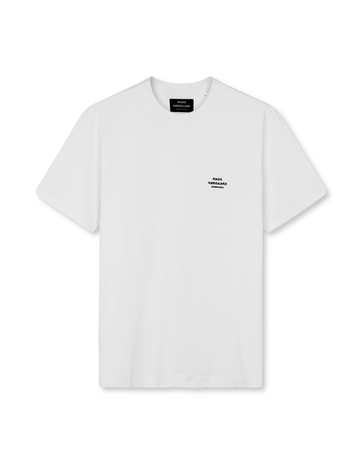 Cotton Jersey Tee White - Mads Nørgaard