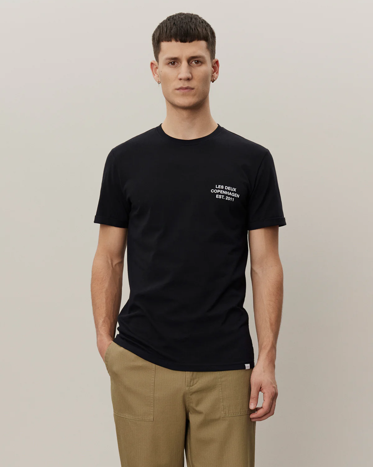 Copenhagen T-Shirt Black - Les Deux