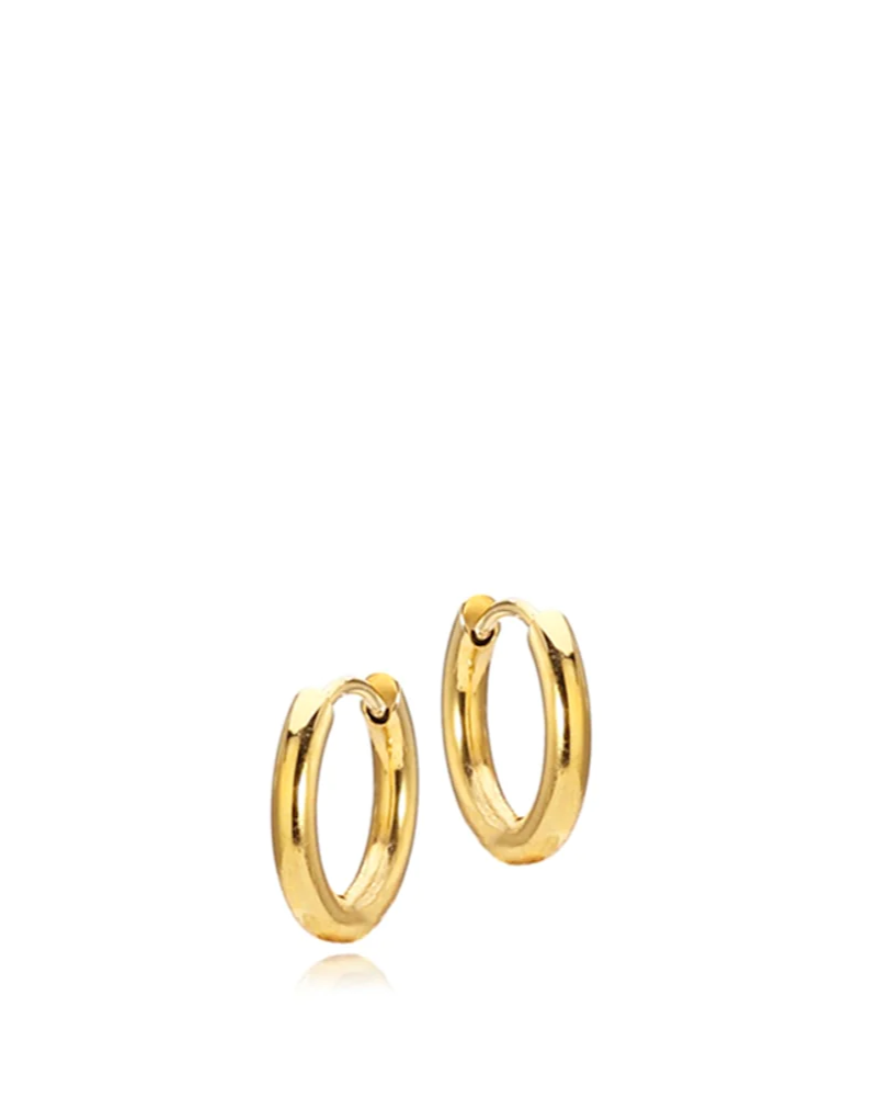 Hoops Earrings Gold - Sistie